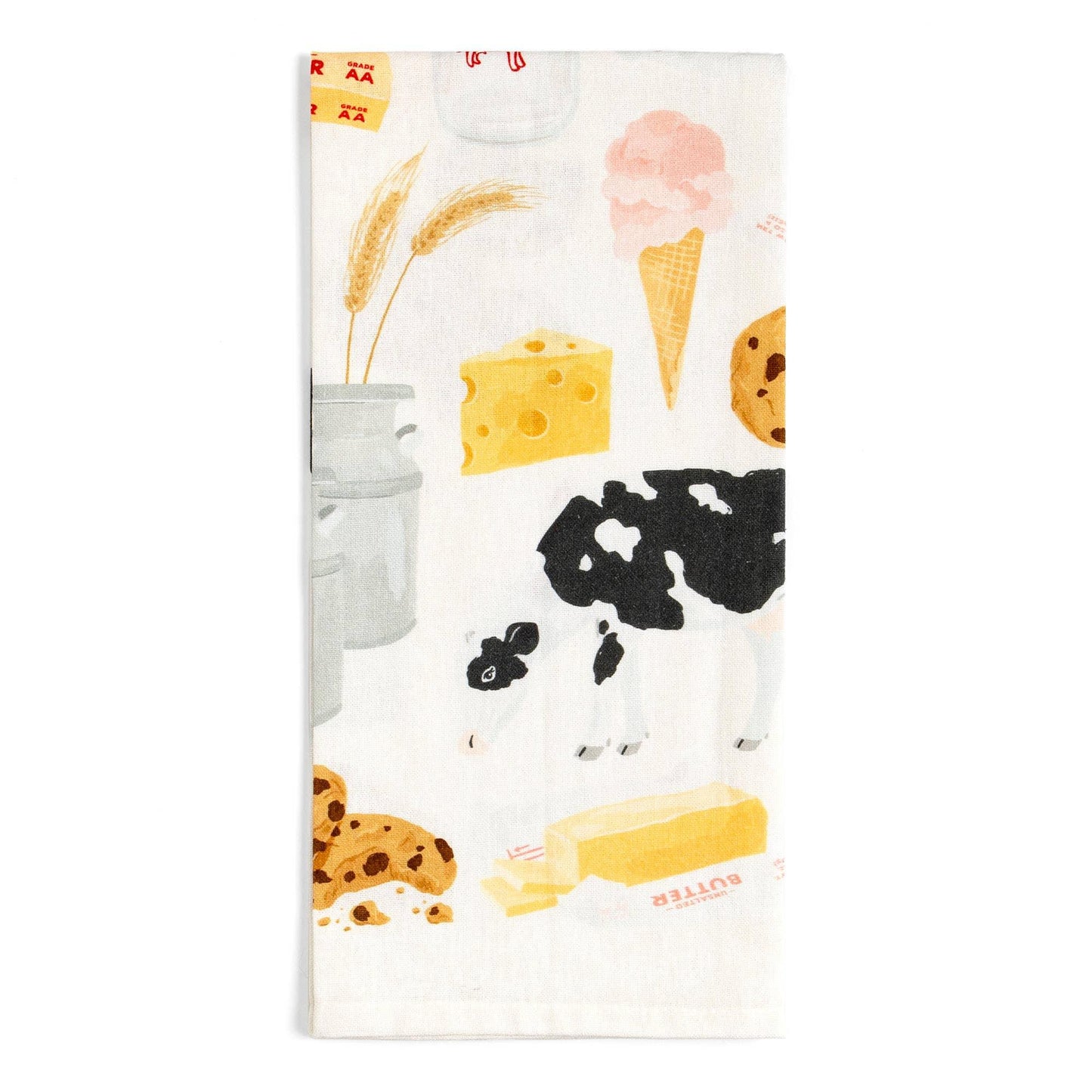 Dairy Cows Tea Towel - American Farm Company