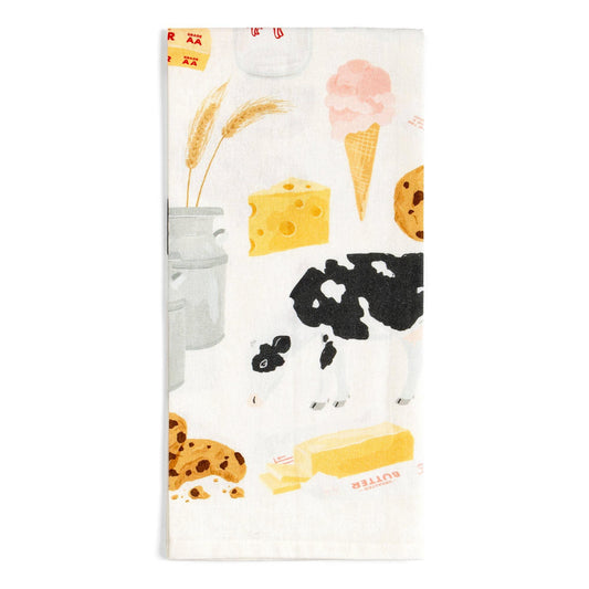 Dairy Cows Tea Towel - American Farm Company