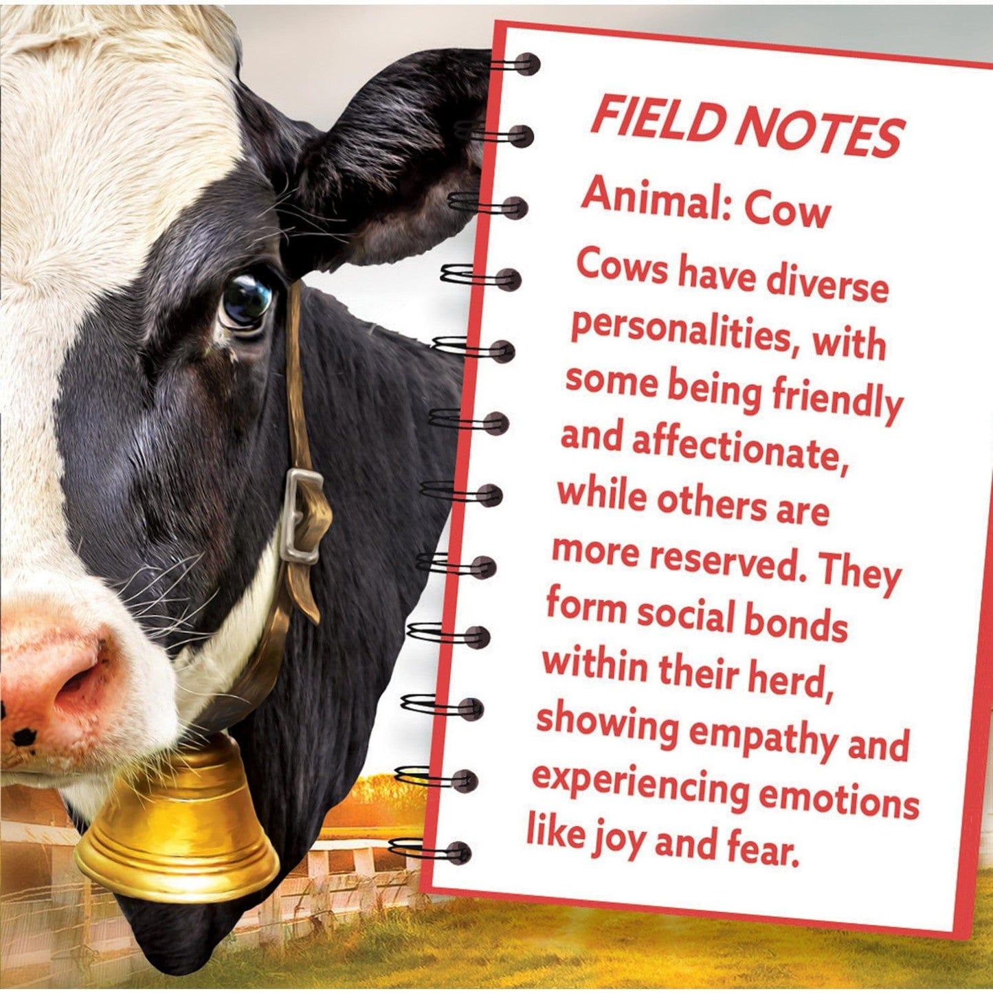 Dairy Cow Shaped Puzzle - 100 Piece - American Farm Company