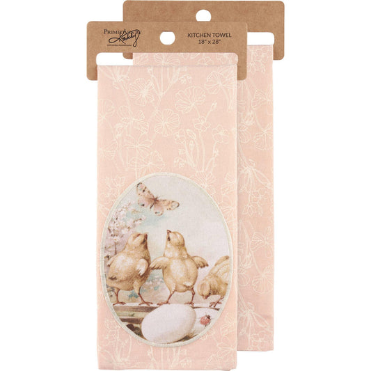 Pink Chick Kitchen Towel - American Farm Company