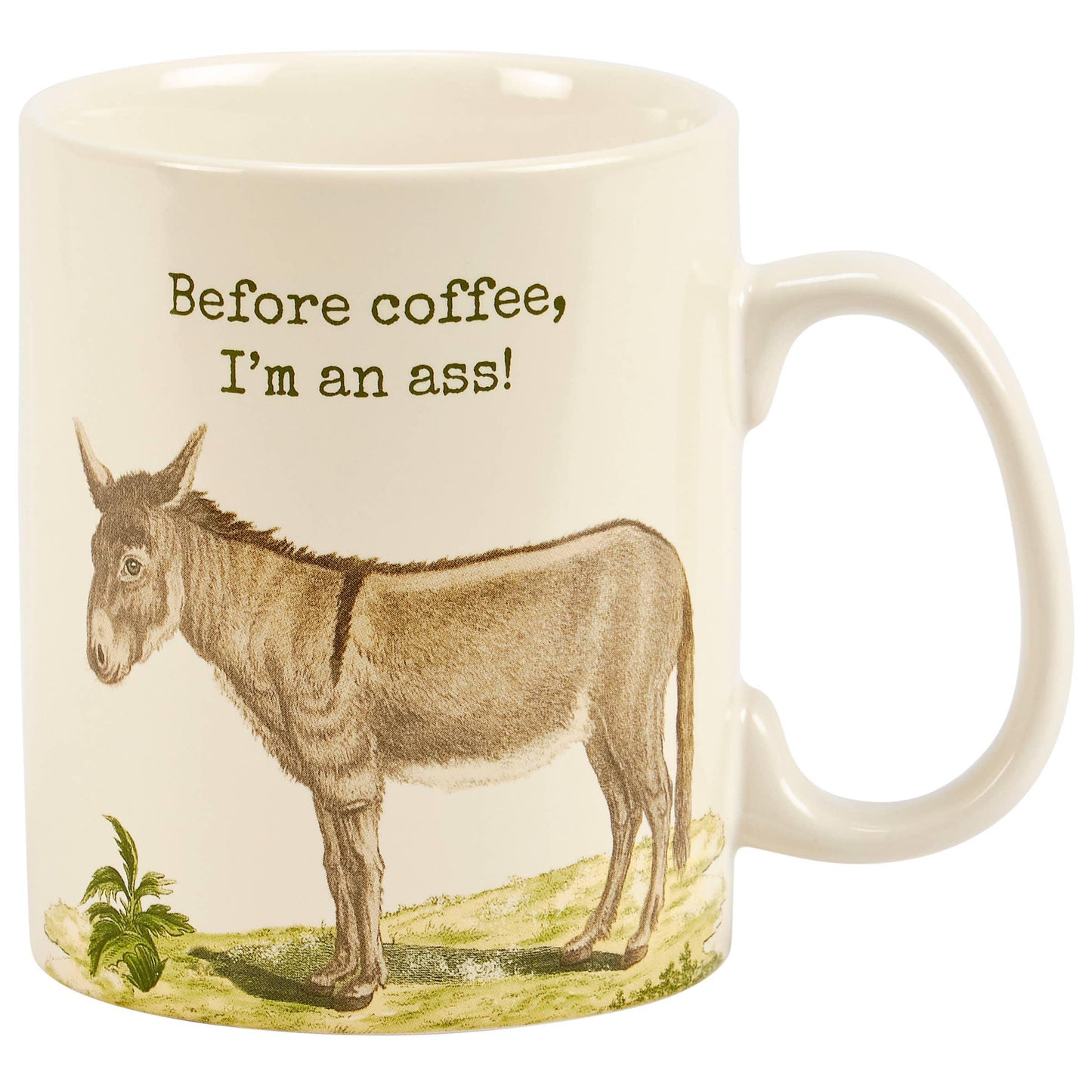 'Before Coffee, I'm an Ass' Mug - American Farm Company