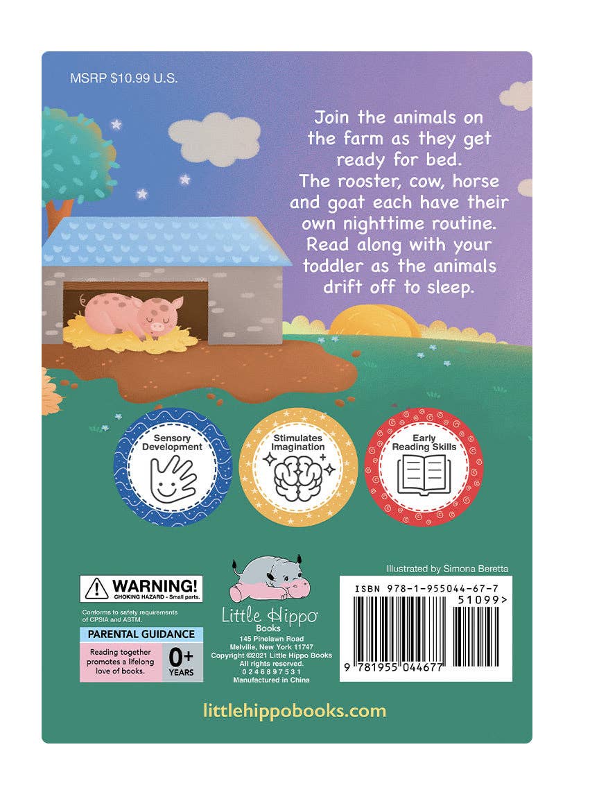 'It's Pasture Bedtime' Sensory Storybook