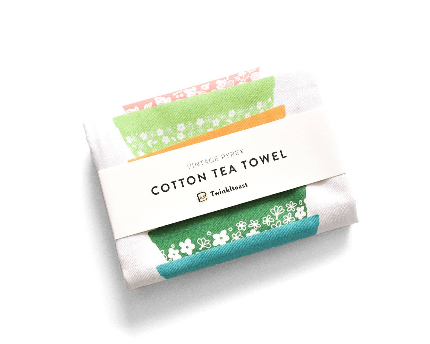 Vintage Bowl Sparkle Tea Towel