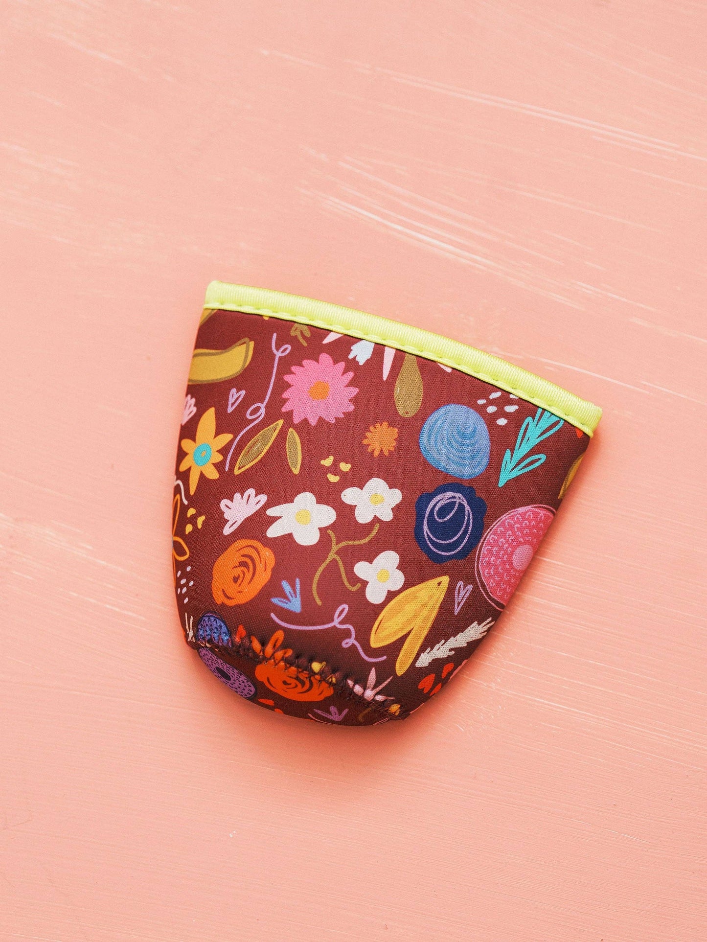 Fall Floral Drink Sleeve Koozie