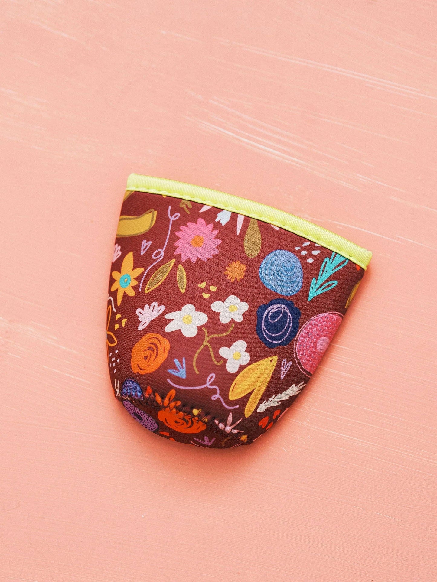 Fall Floral Drink Sleeve Koozie