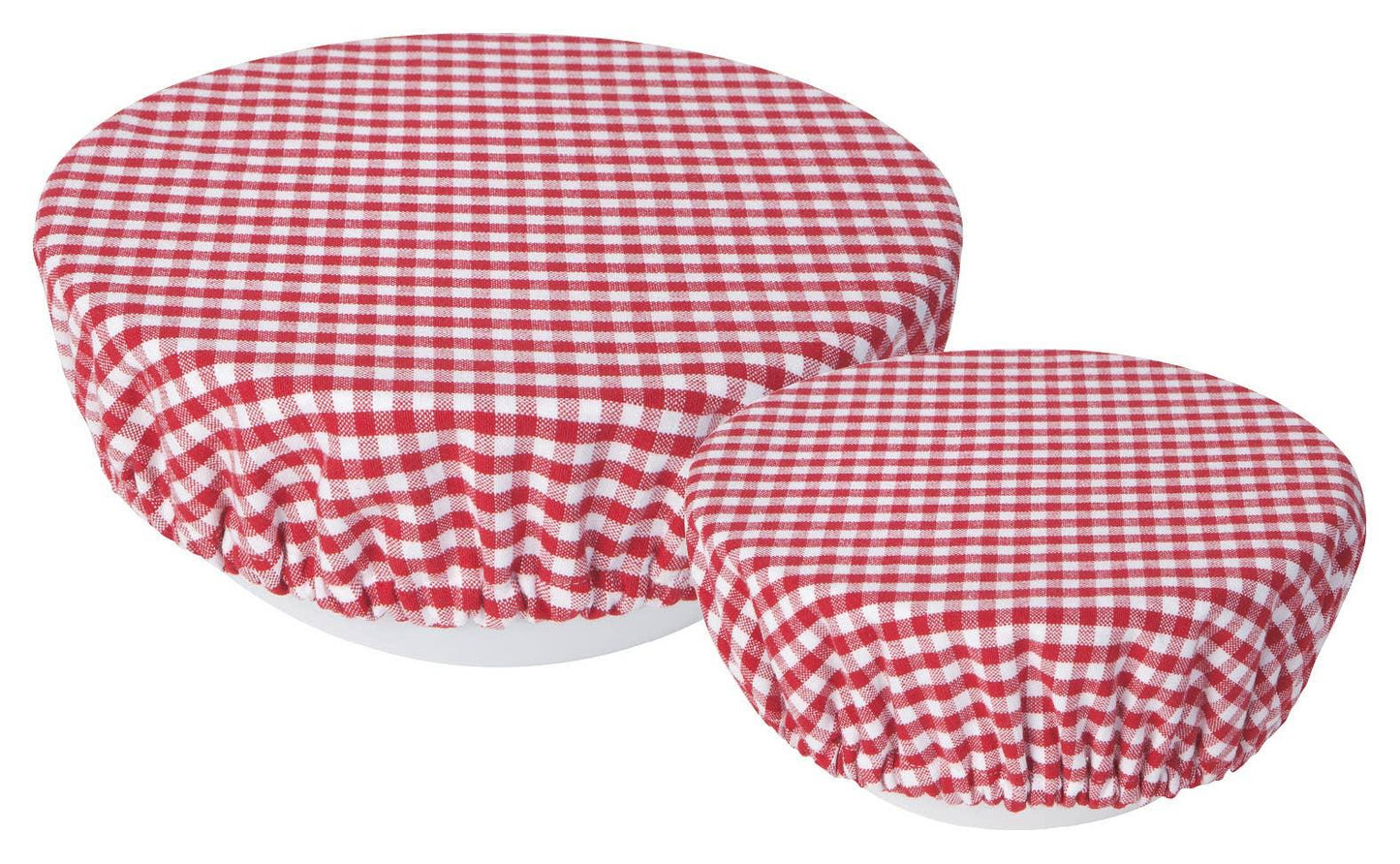 Gingham Bowl Covers - Set of 2