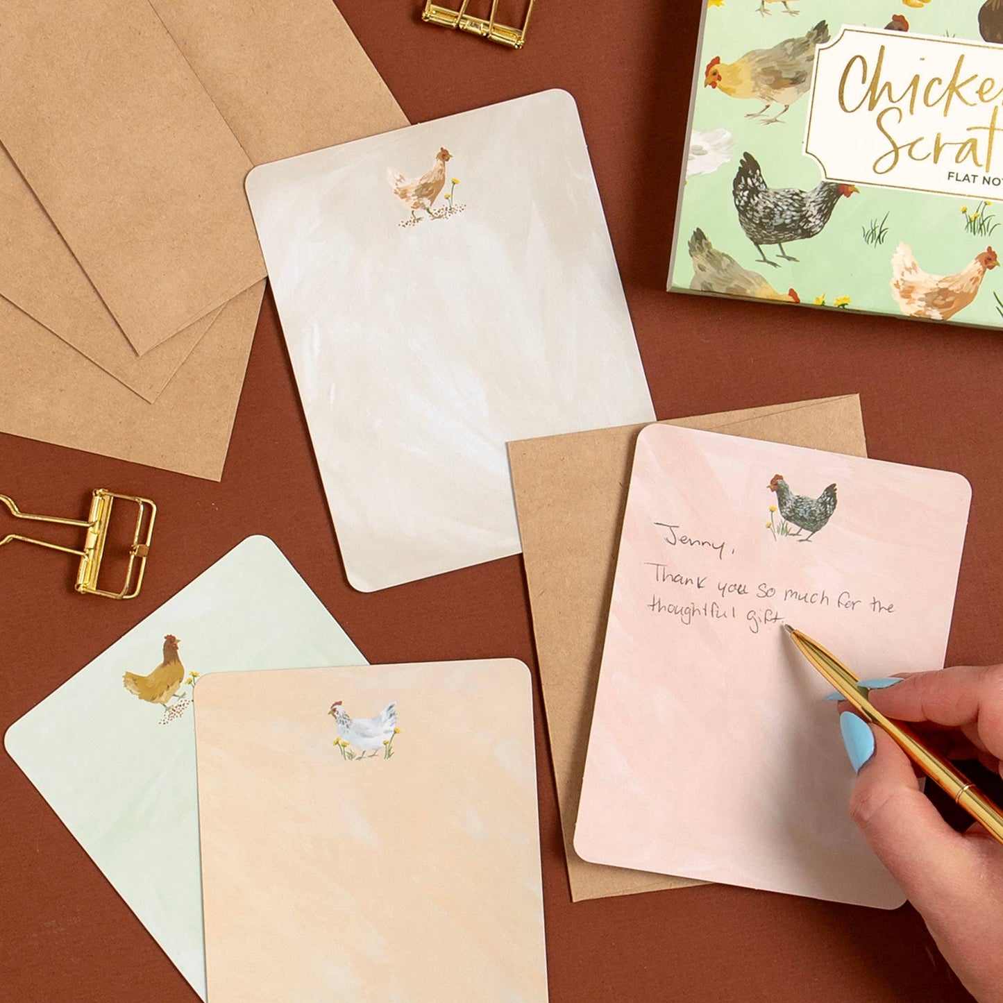 Chicken Scratch Flat Note Set