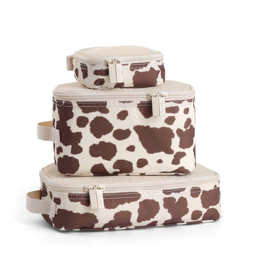 Cow Print Packing Cubes - American Farm Company