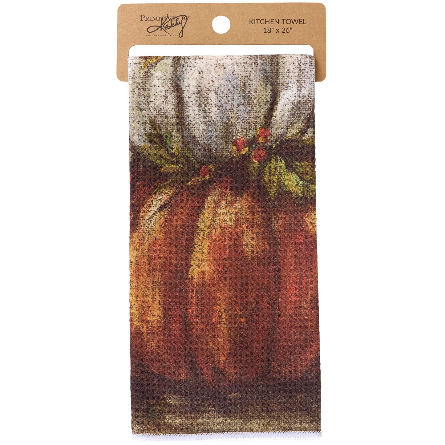 Pumpkin Stack Kitchen Towel