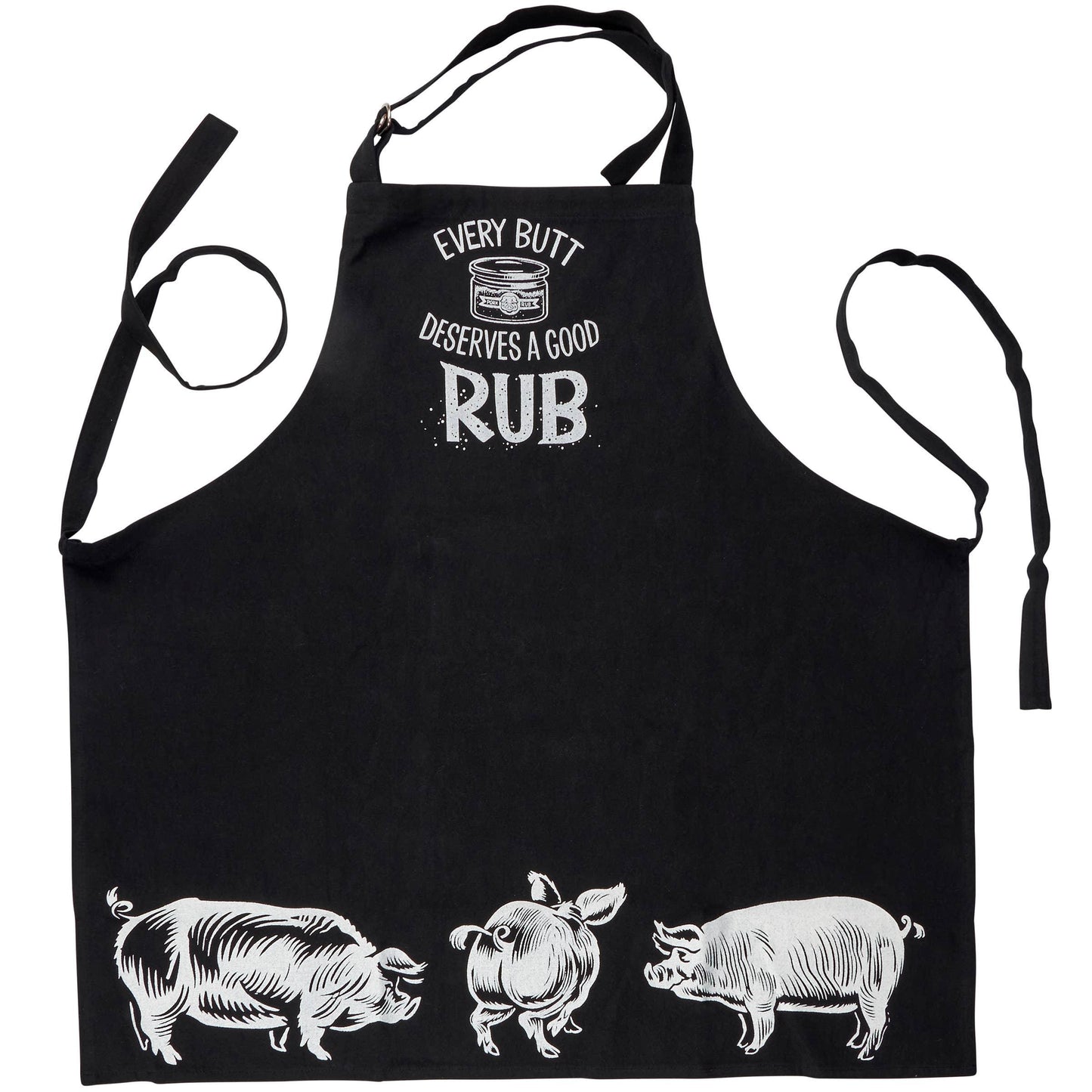 'Deserves A Good Rub' Apron - American Farm Company