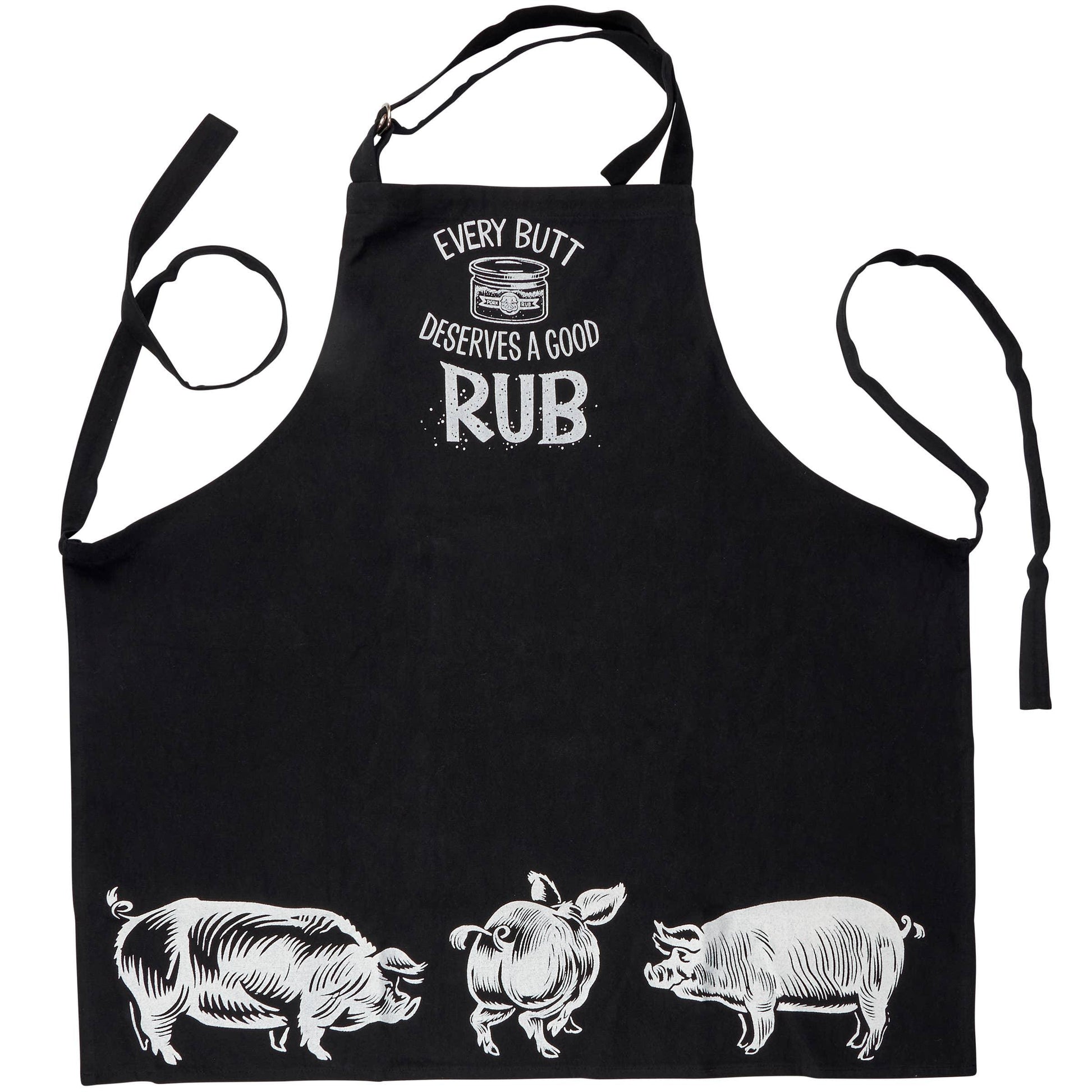 'Deserves A Good Rub' Apron - American Farm Company
