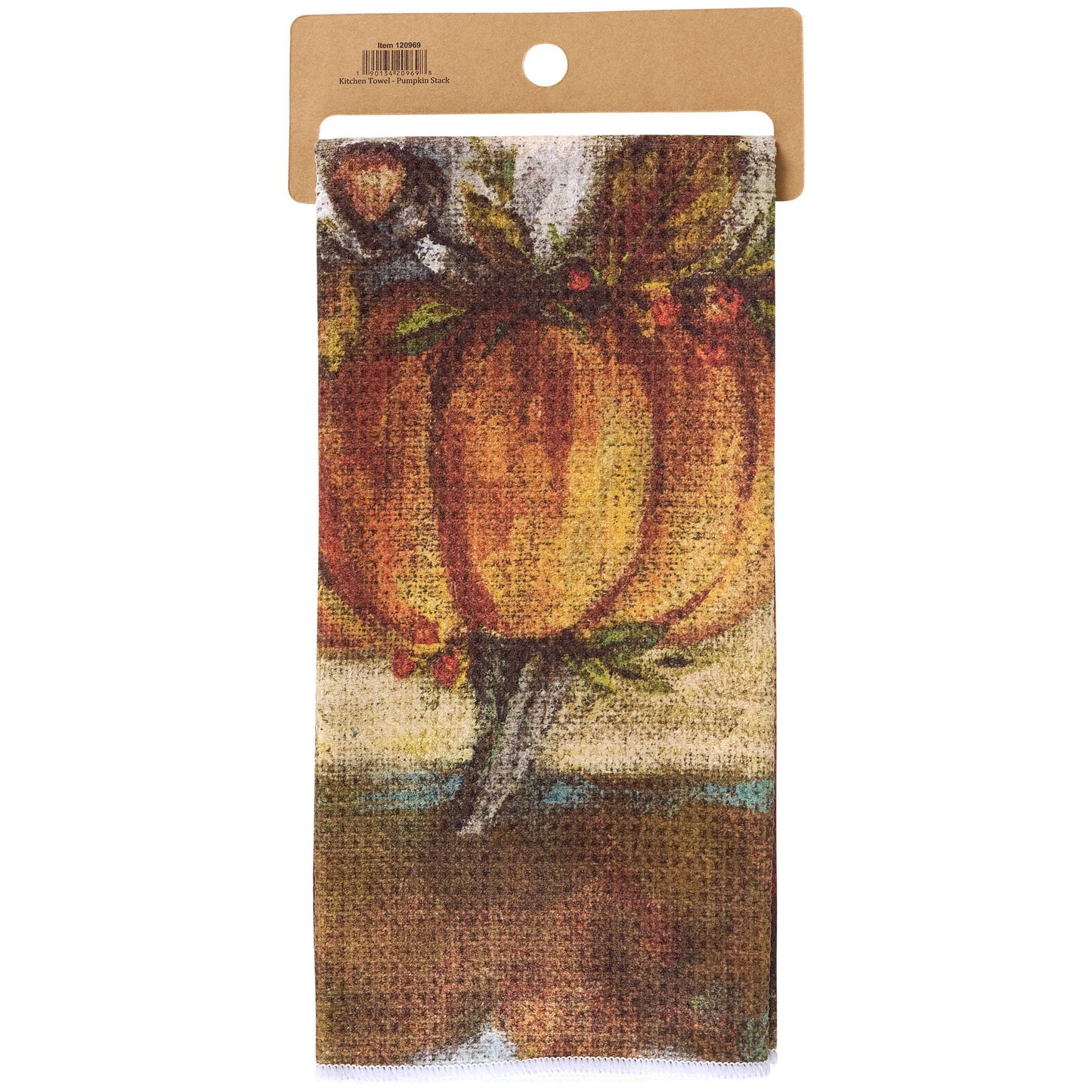 Pumpkin Stack Kitchen Towel