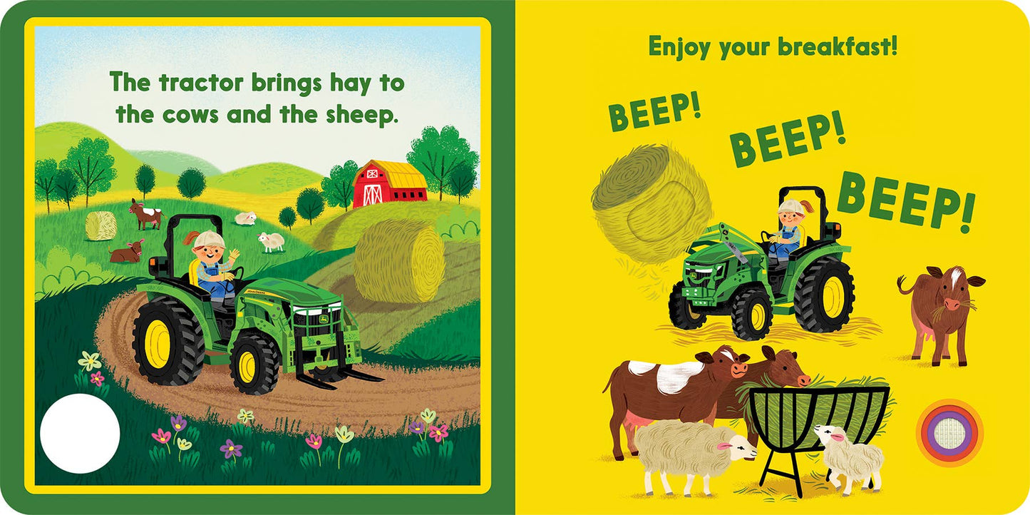 John Deere Kids Listen Touch & Feel Dig! Dump! Beep! Book