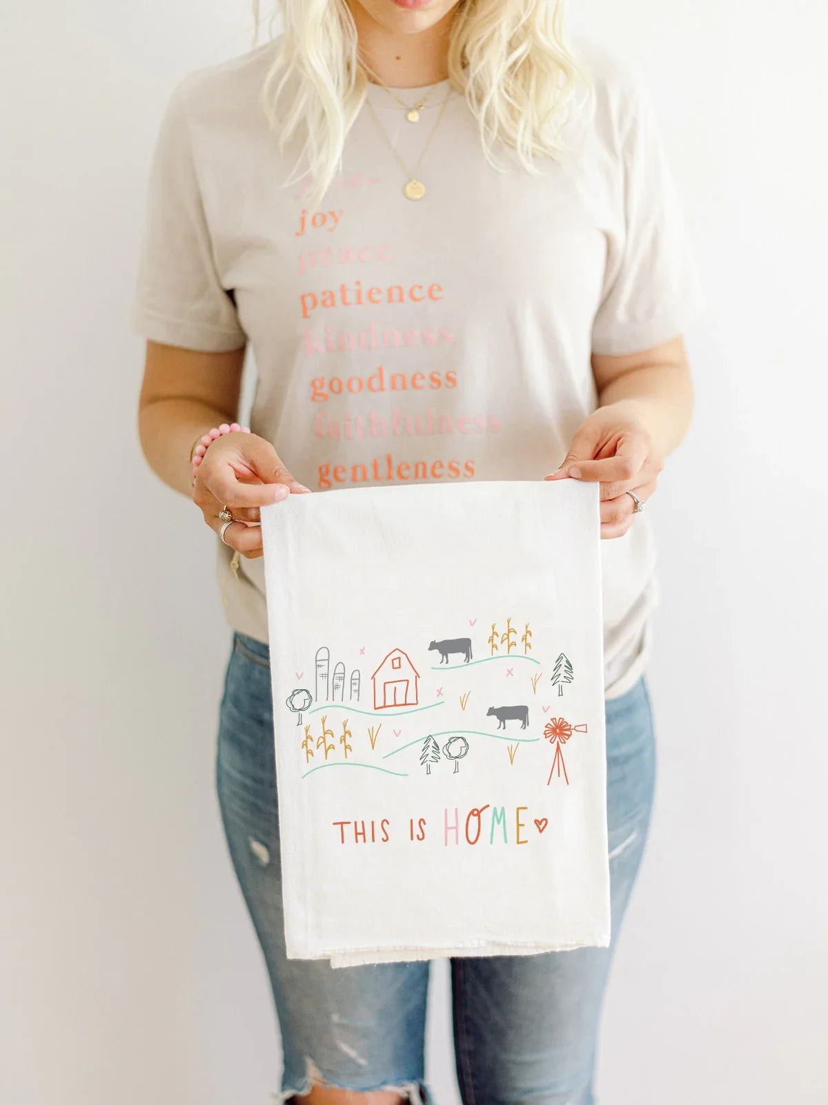 'This Is Home' Flour Sack Towel
