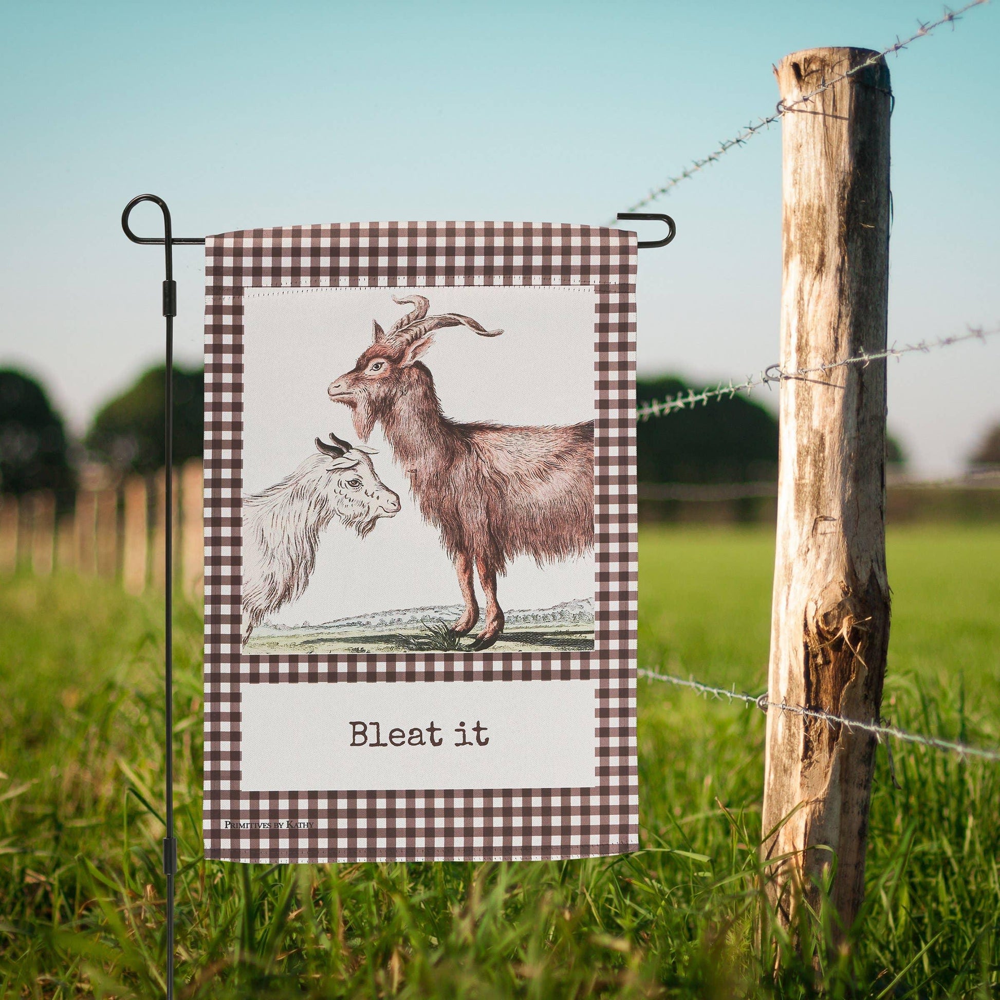 'Bleat It' Garden Flag - American Farm Company