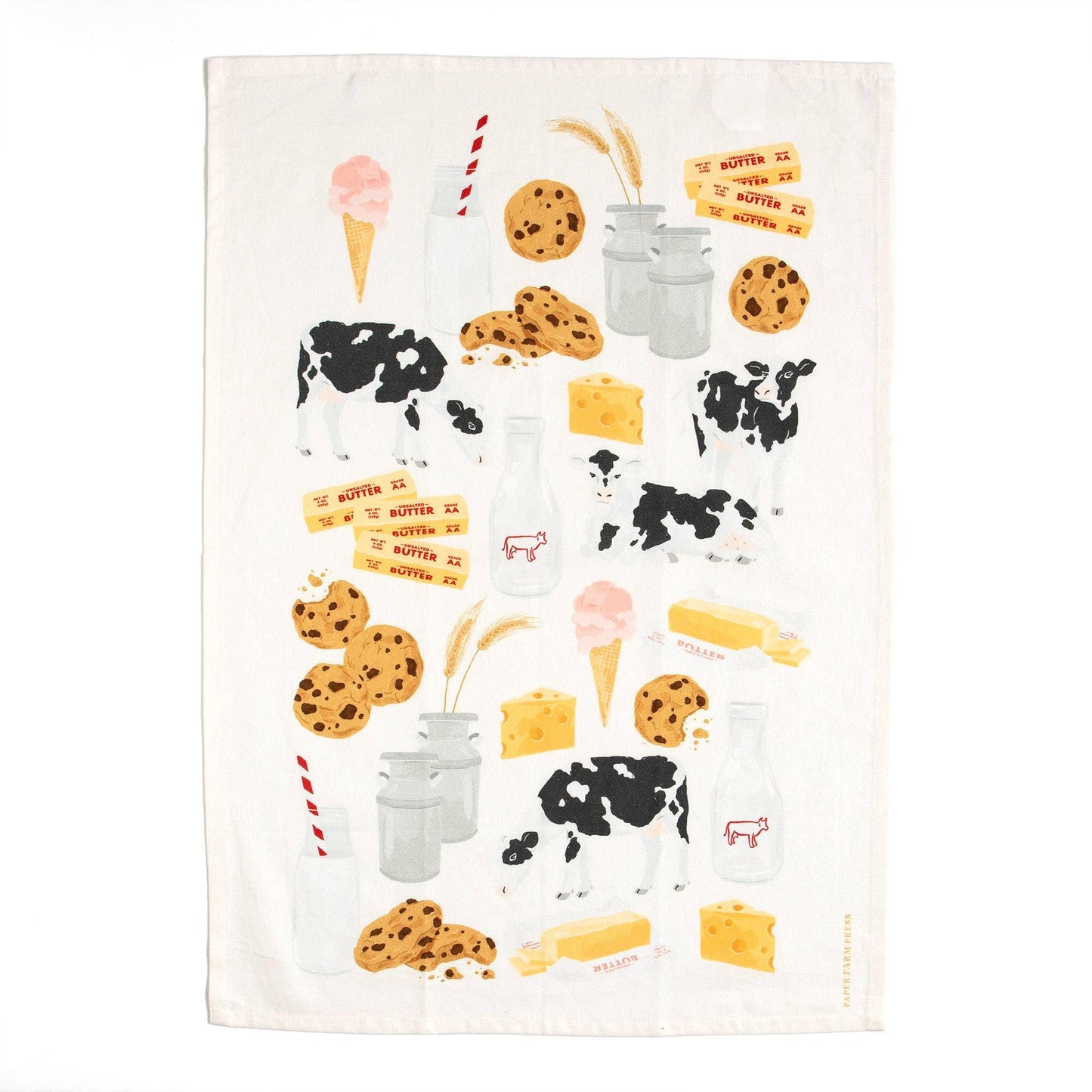 Dairy Cows Tea Towel - American Farm Company
