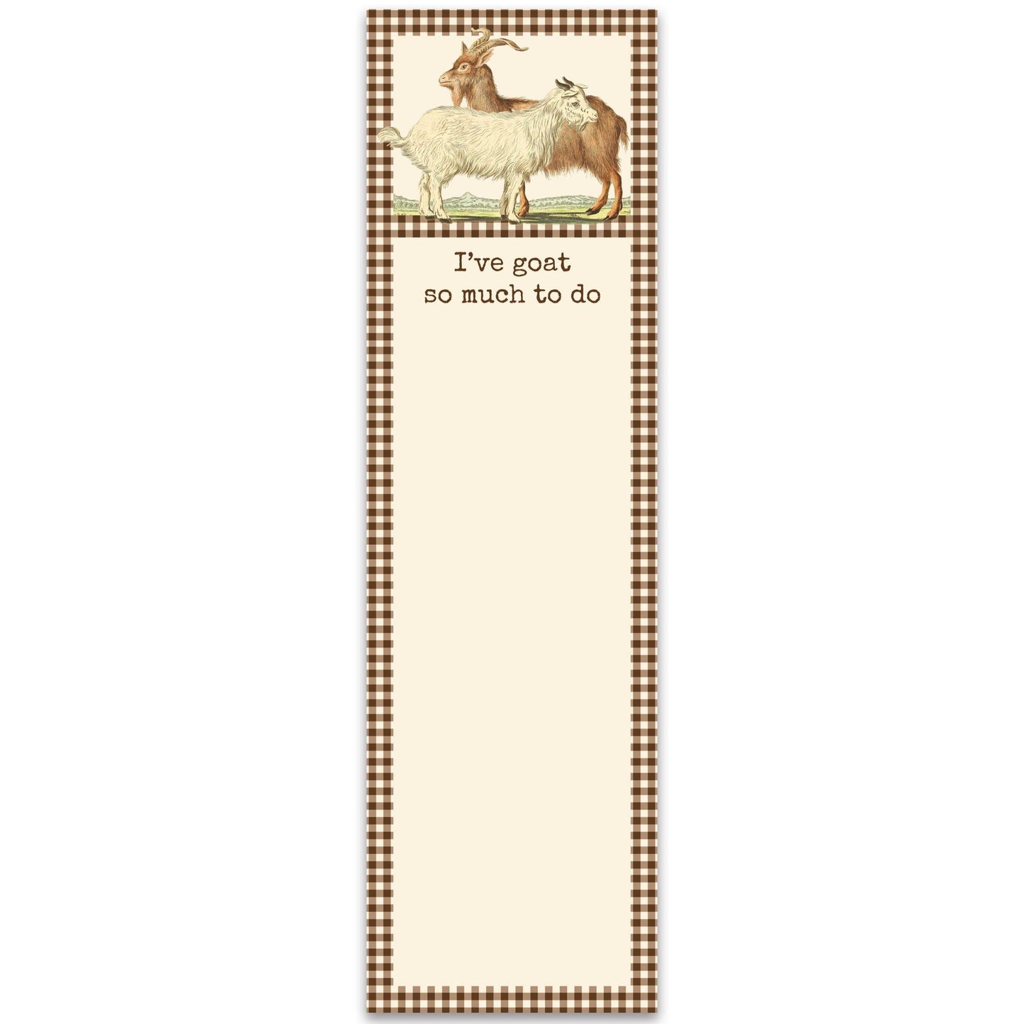 'I've Goat So Much To Do' List Pad - American Farm Company