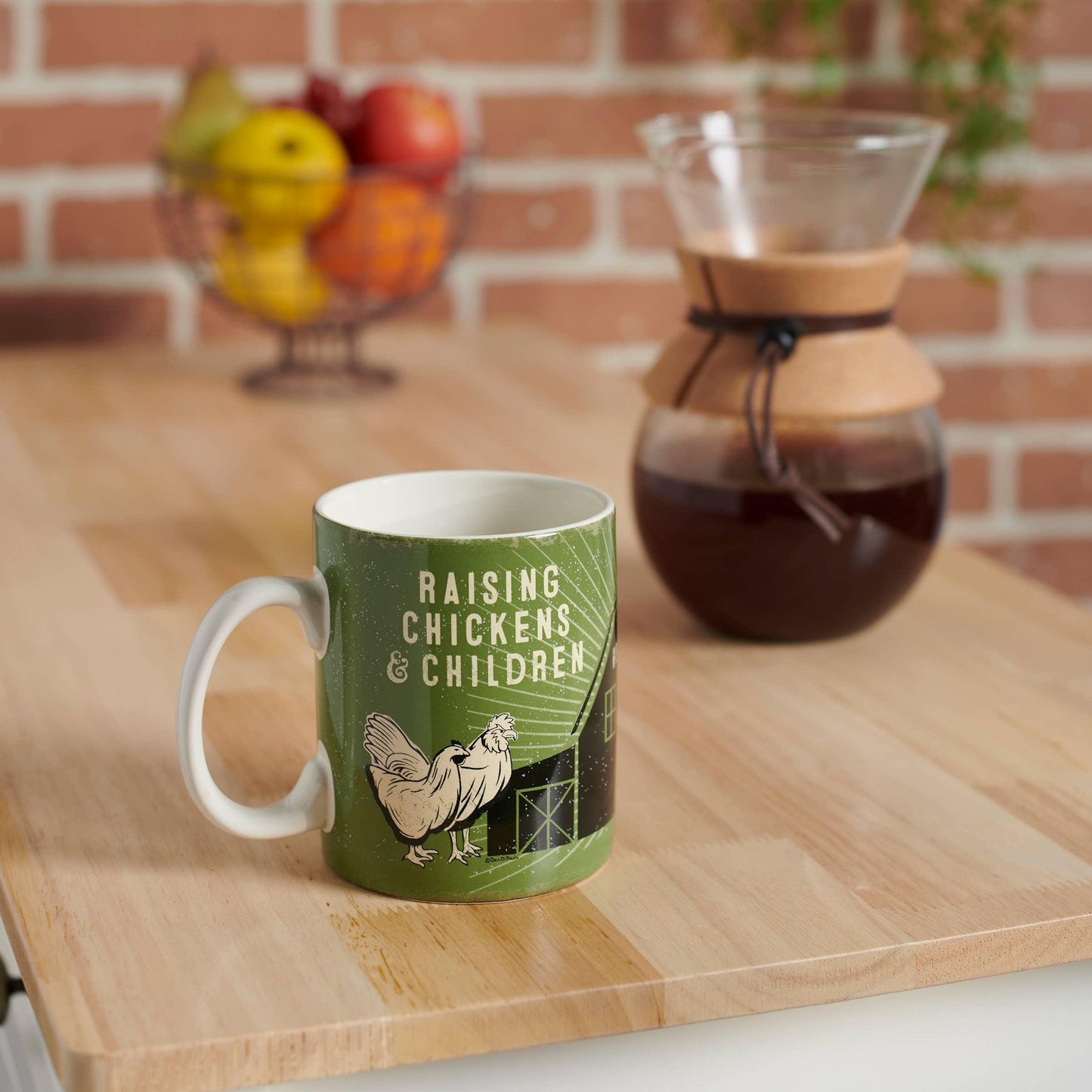 Raising Chickens Mug - American Farm Company