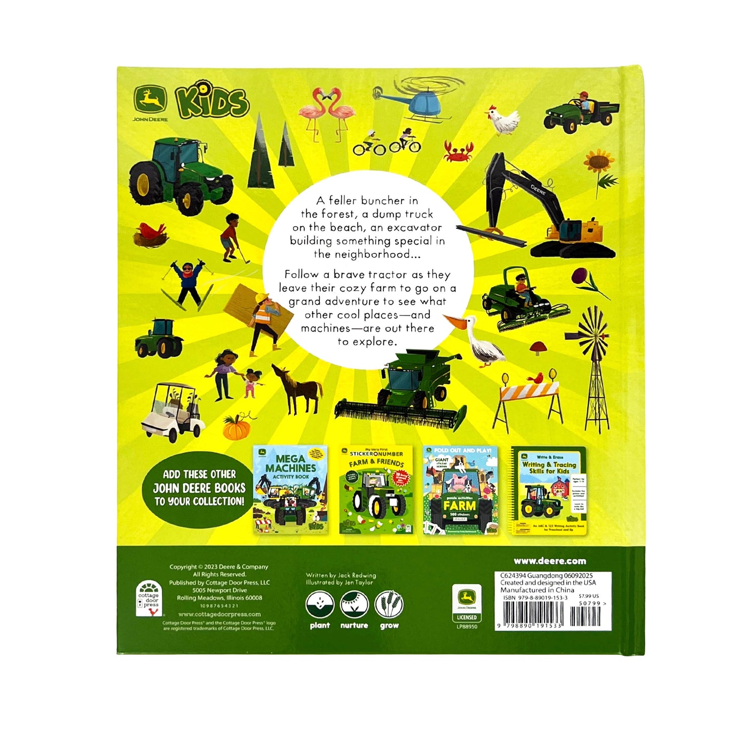 John Deere Kids Farm & Find Activity Book
