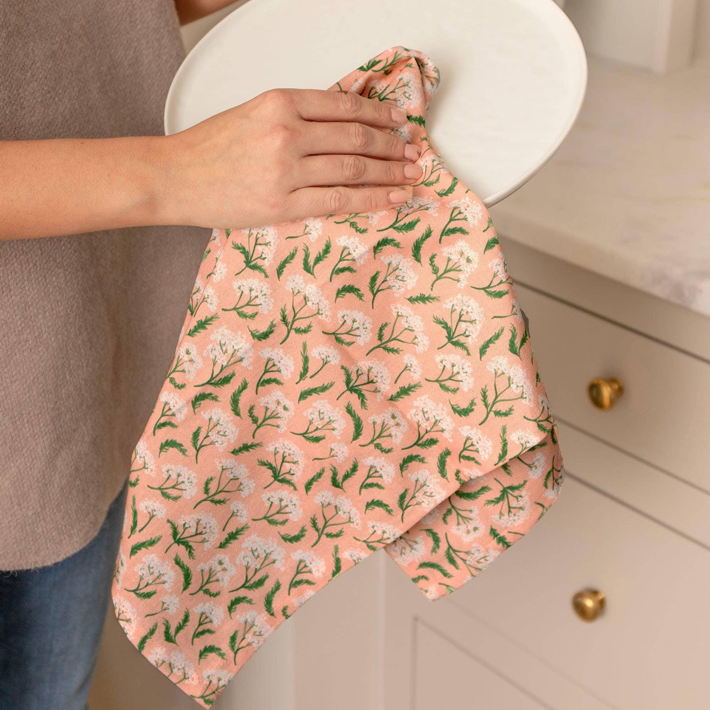 Roadside Blooms Floral Kitchen Towel - Set of 4 - American Farm Company