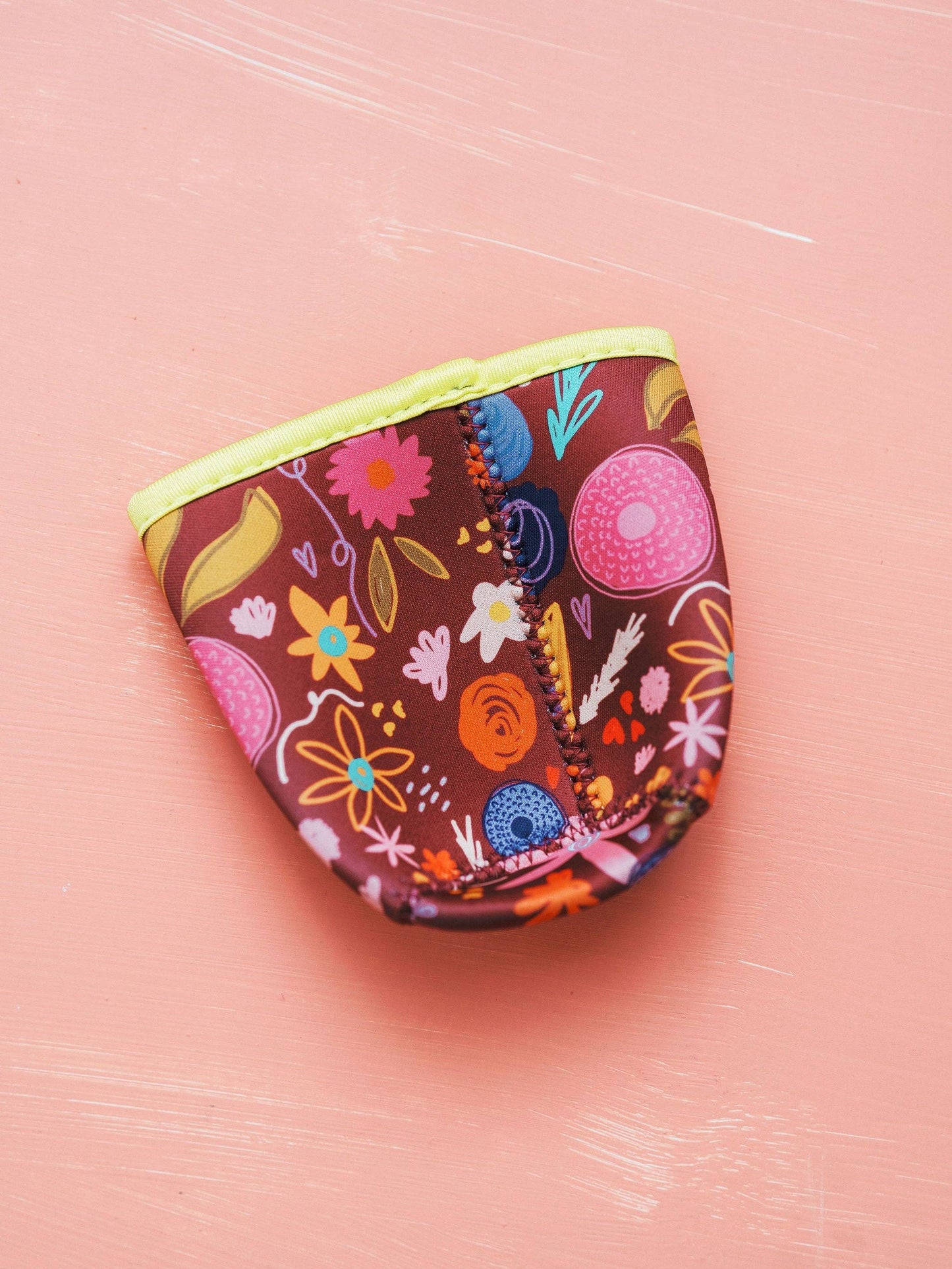 Fall Floral Drink Sleeve Koozie