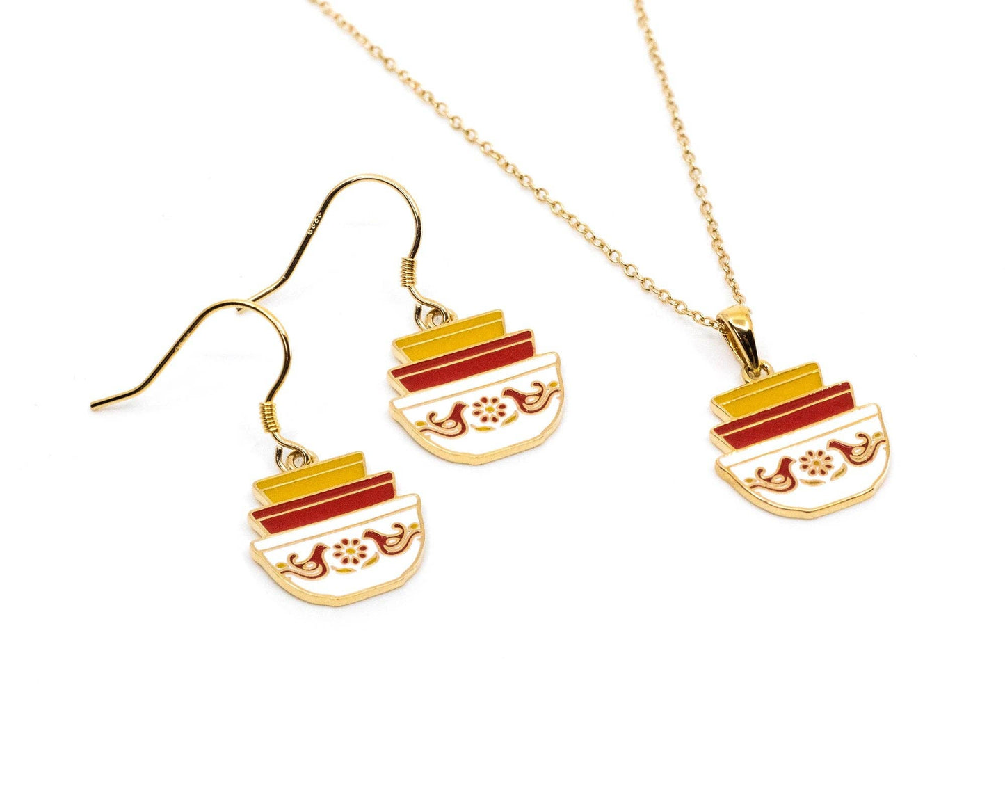 Friendship Sterling Silver Earrings