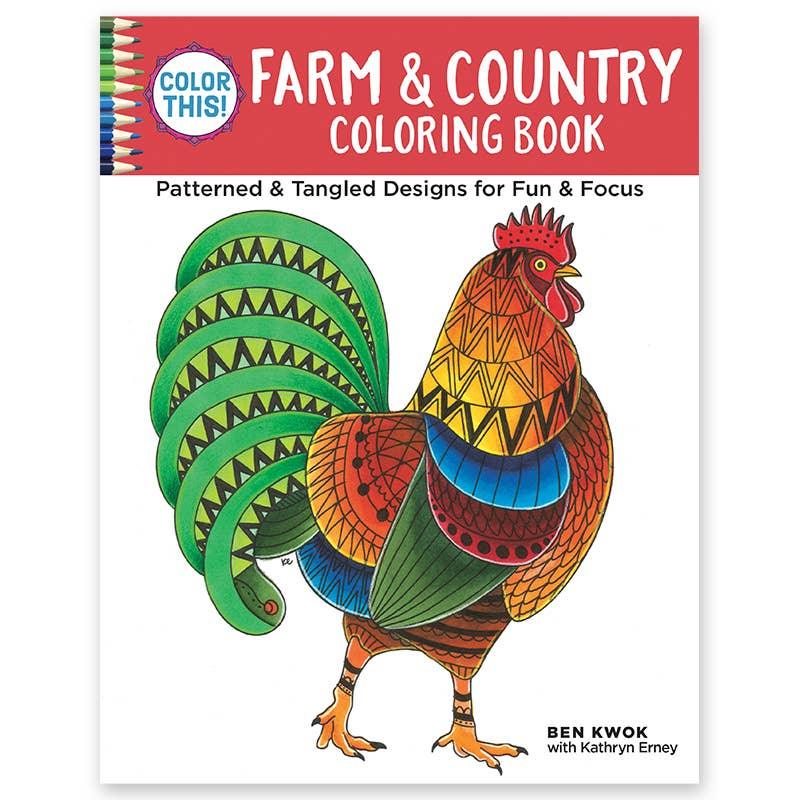 Farm & Country Coloring Book - American Farm Company
