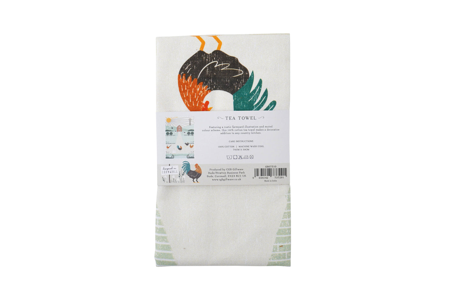 Farmyard Tea Towel