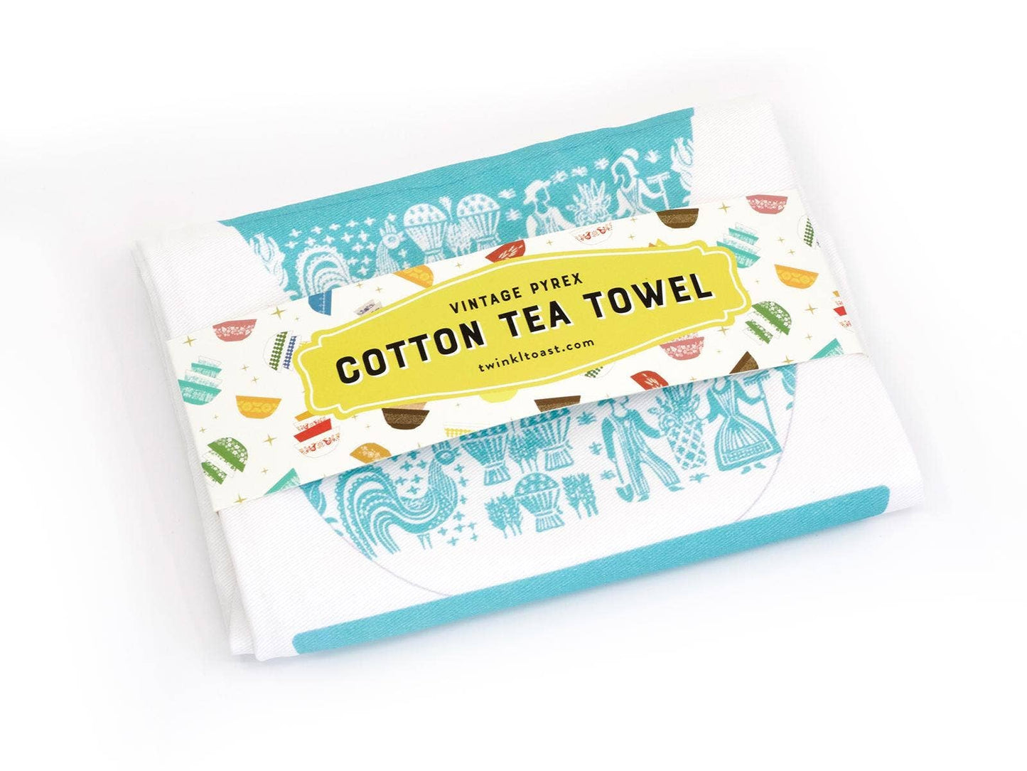 Vintage Bowl Tea Towel