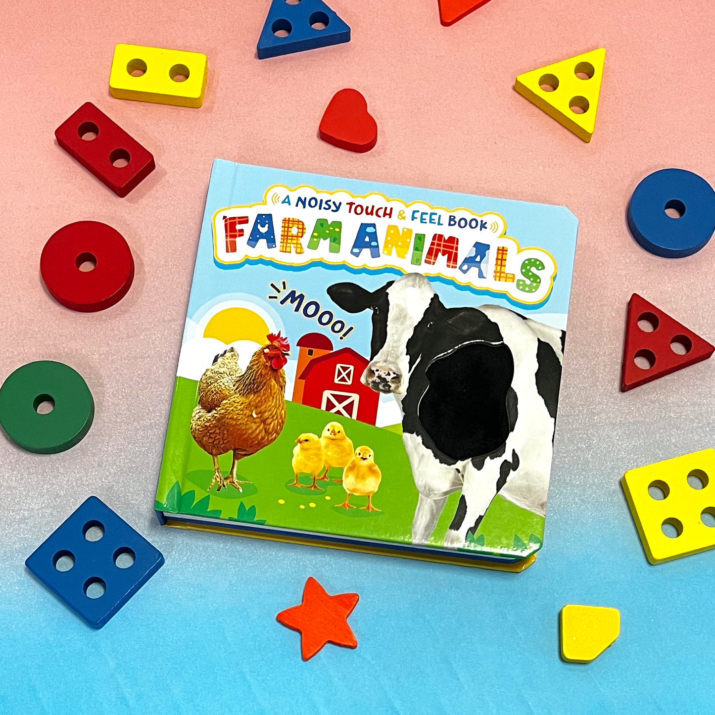 Farm Animals: Touch and Feel Sound Book
