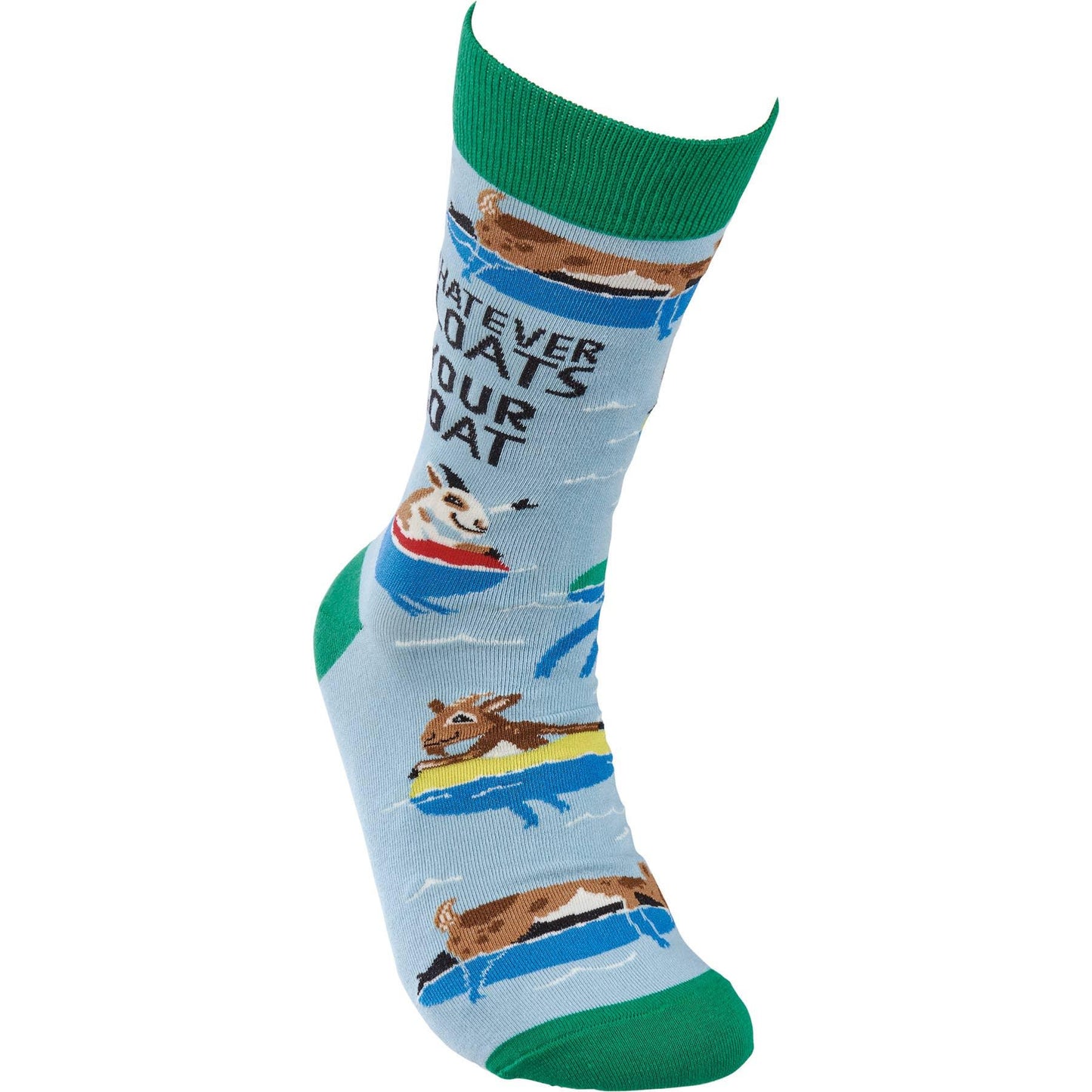 'Whatever Floats Your Goat' Socks - American Farm Company