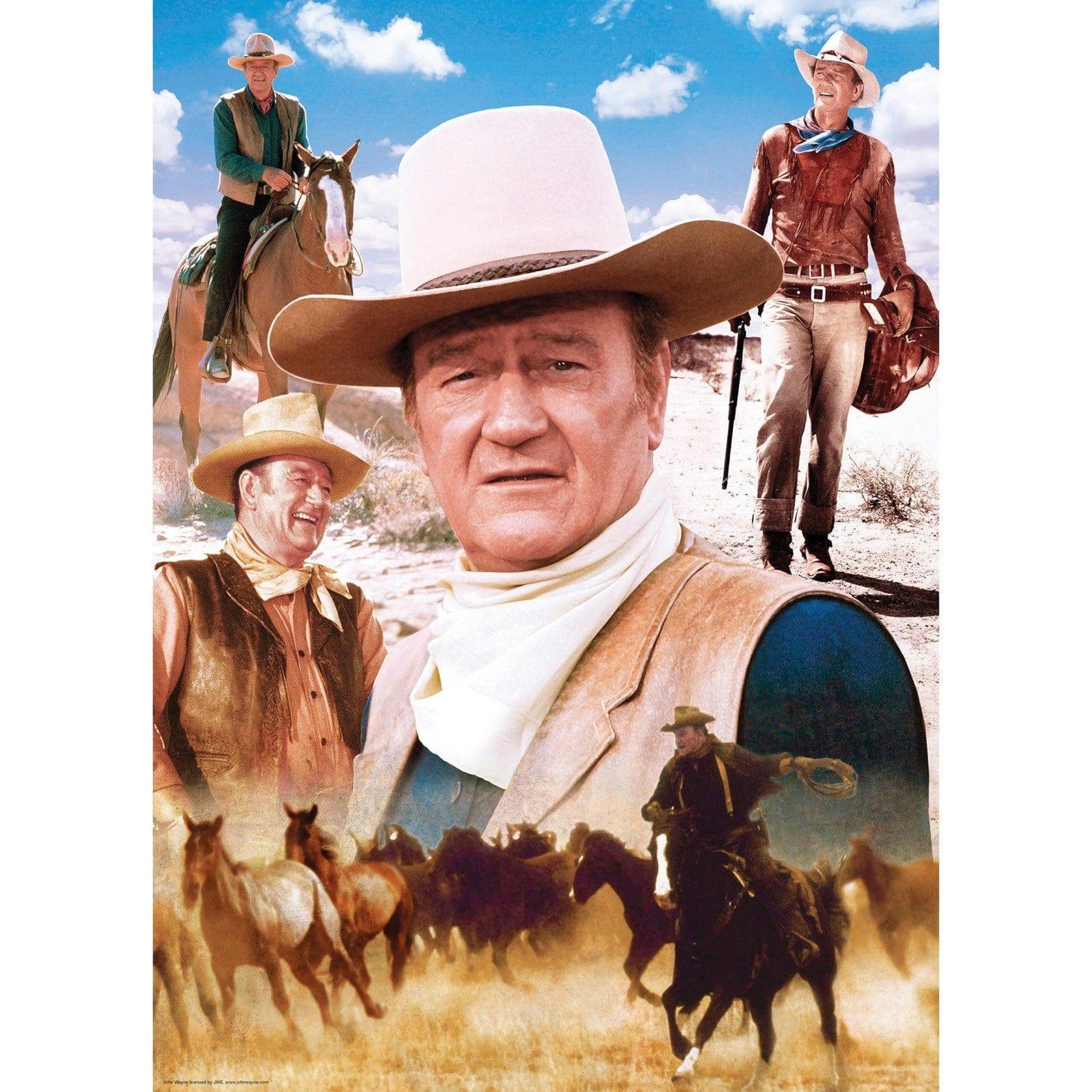 John Wayne 'America's Cowboy' Puzzle - 1000 Piece - American Farm Company