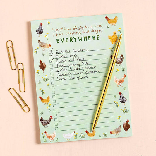 Chicken Meadows Notepad - American Farm Company