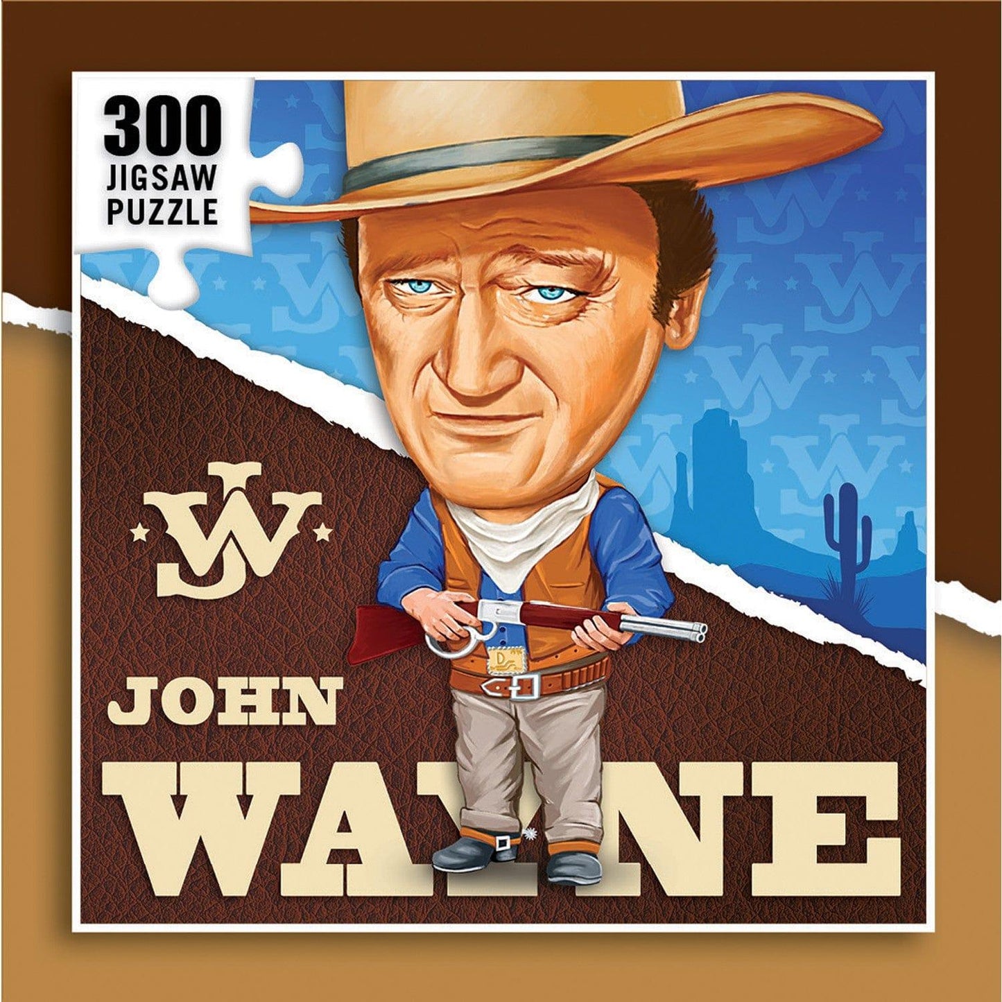 John Wayne Puzzle - 300 Piece - American Farm Company