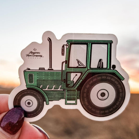 AFC Green Tractor Sticker - American Farm Company