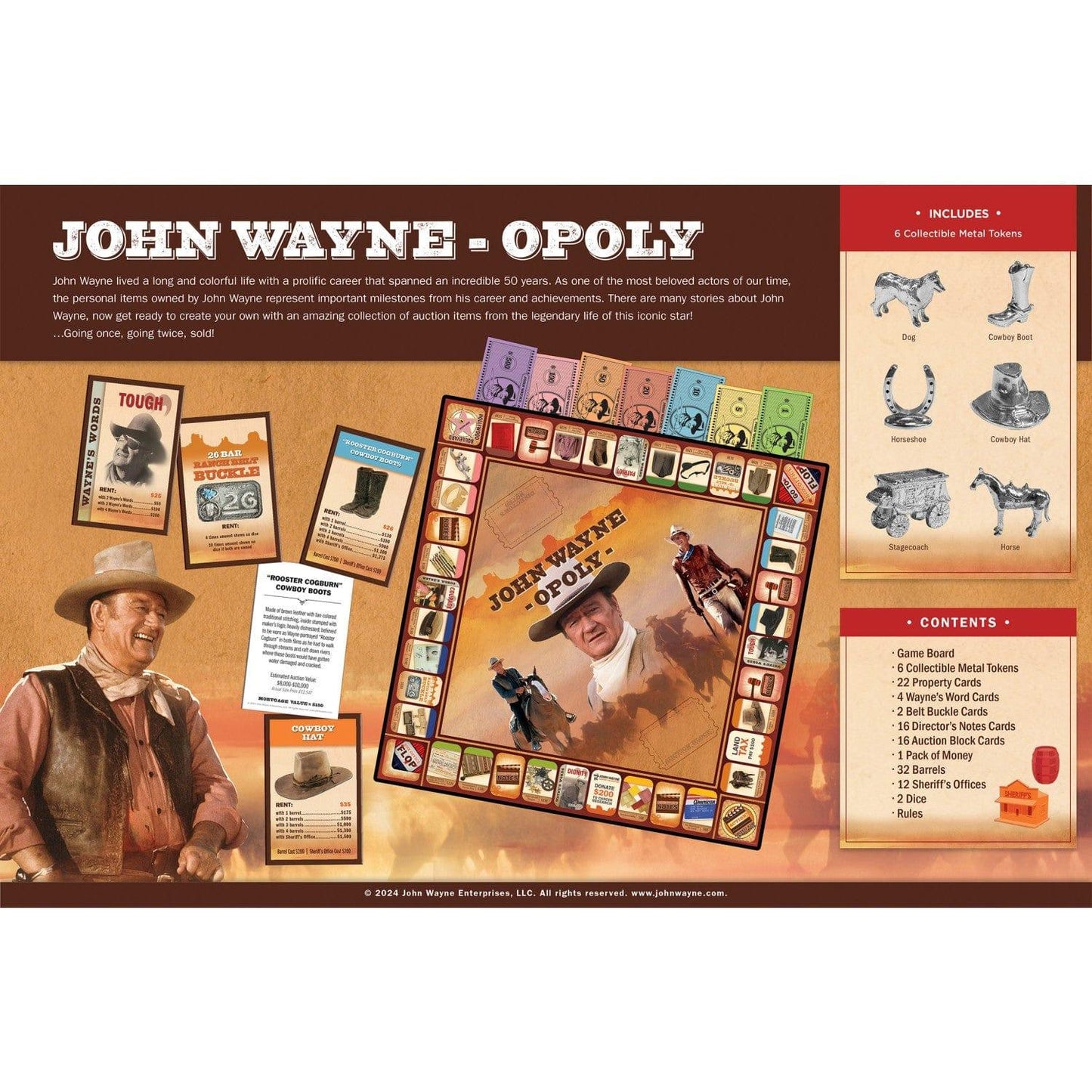 John Wayne Opoly - American Farm Company