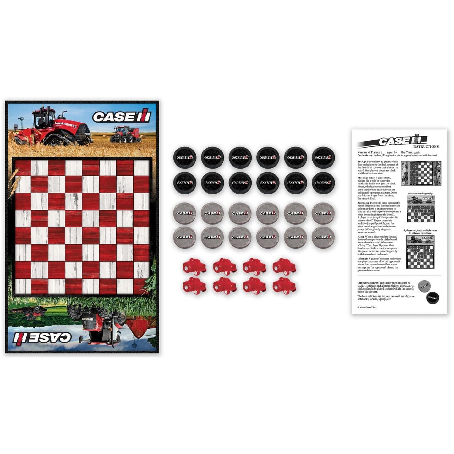 CASE IH Checkers Board Game - American Farm Company