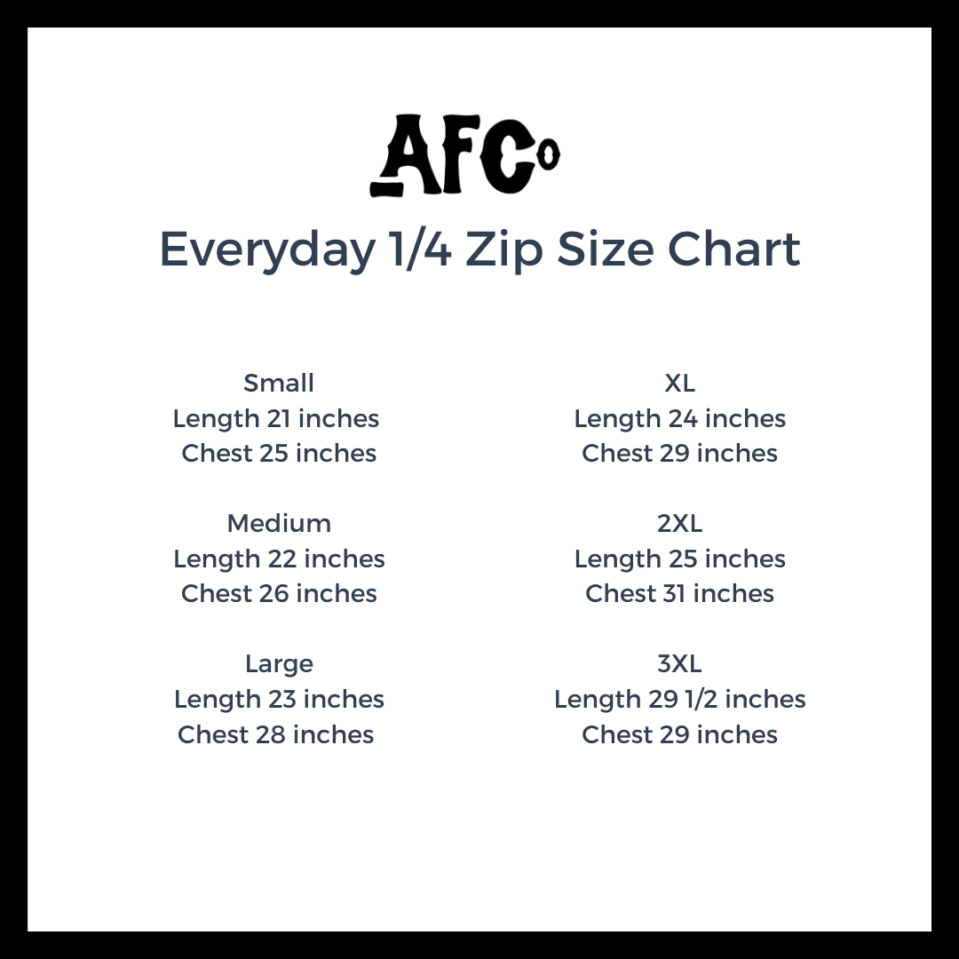 Aqua Blue Everyday 1/4 Zip - American Farm Company