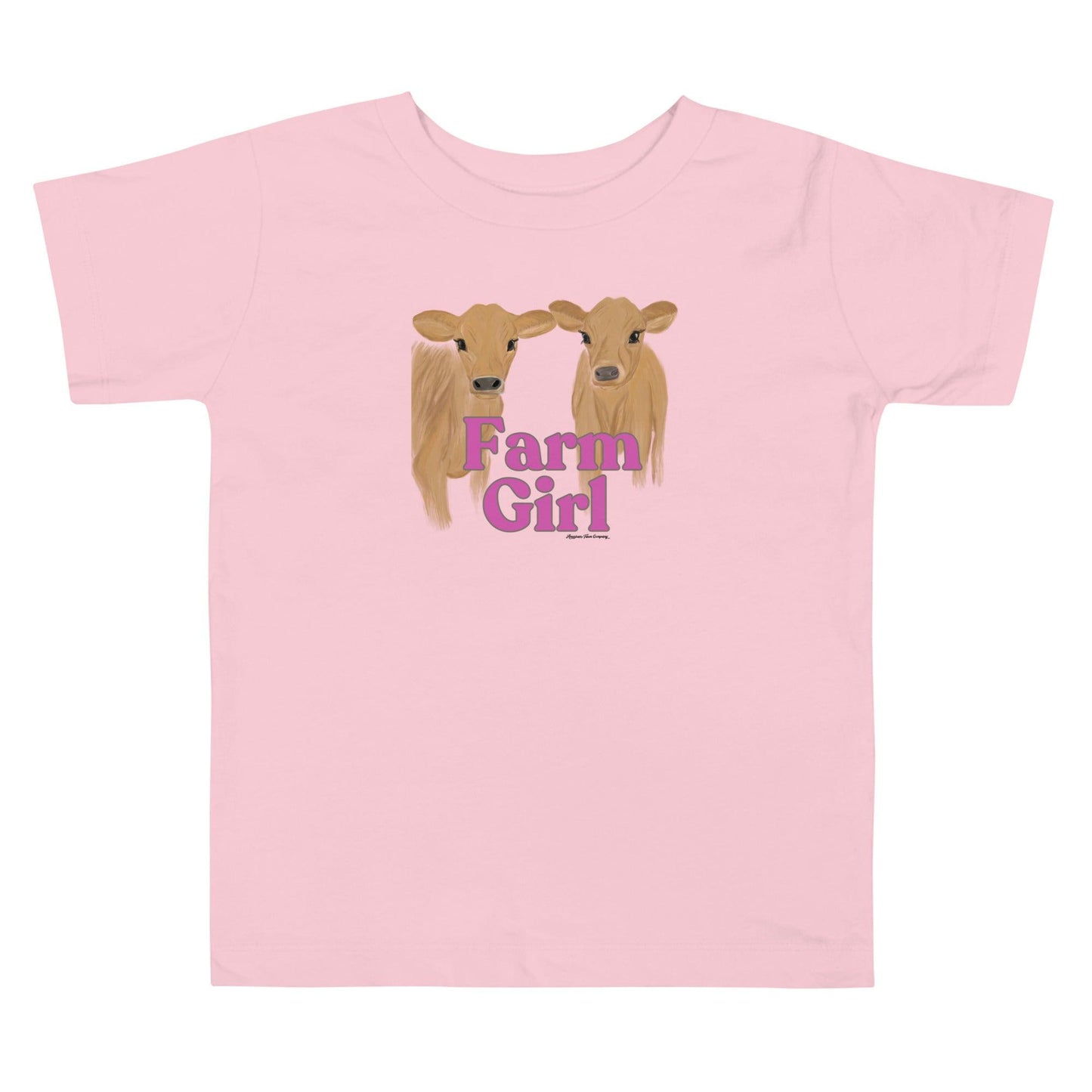 Jersey Calves 'Farm Girl' Toddler Tee - American Farm Company