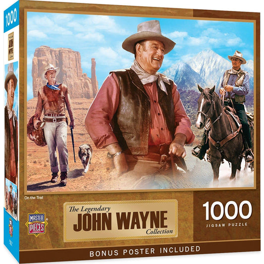 John Wayne 'On the Trail' Puzzle - 1000 Piece - American Farm Company