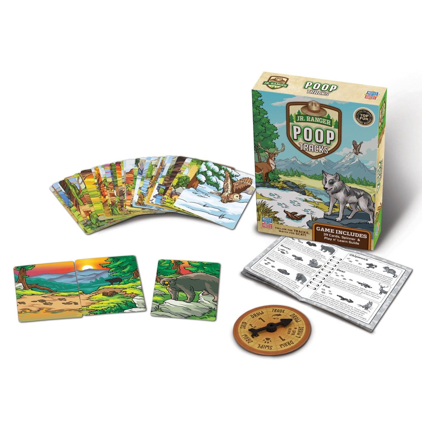 Jr. Ranger - Poop Tracks Card Game