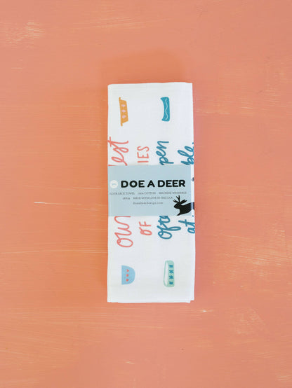 'Our Fondest Memories' Flour Sack Towel