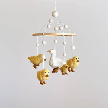 Duck Felt Baby Mobile