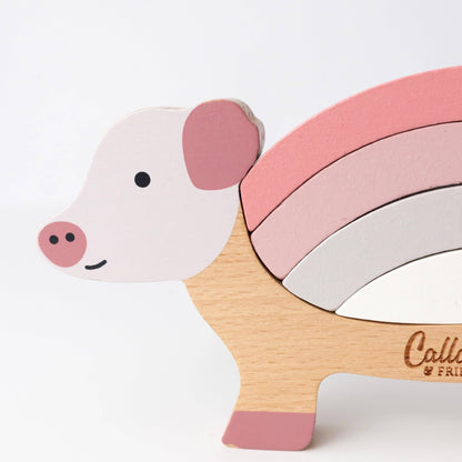 'Peaches the Pig' Little Stackers
