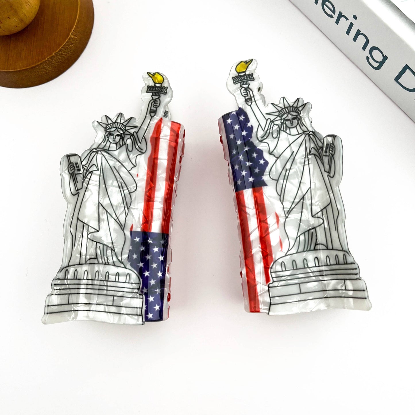 Statue of Liberty Large Hair Claw Clip