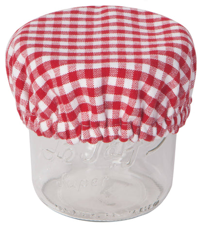 Gingham Mini Bowl Cover - Set of 3