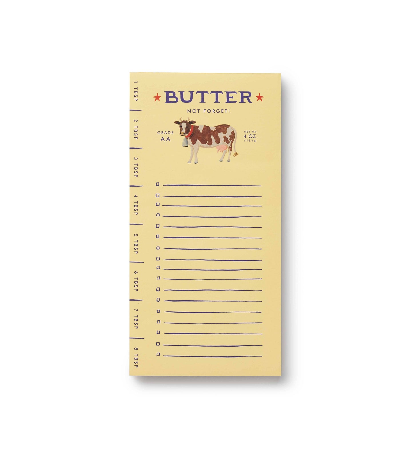 'Butter Not Forget' Market Pad