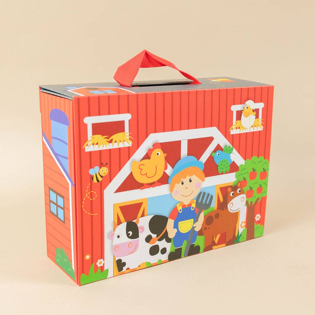 Farm Play Lacing Activity Toy