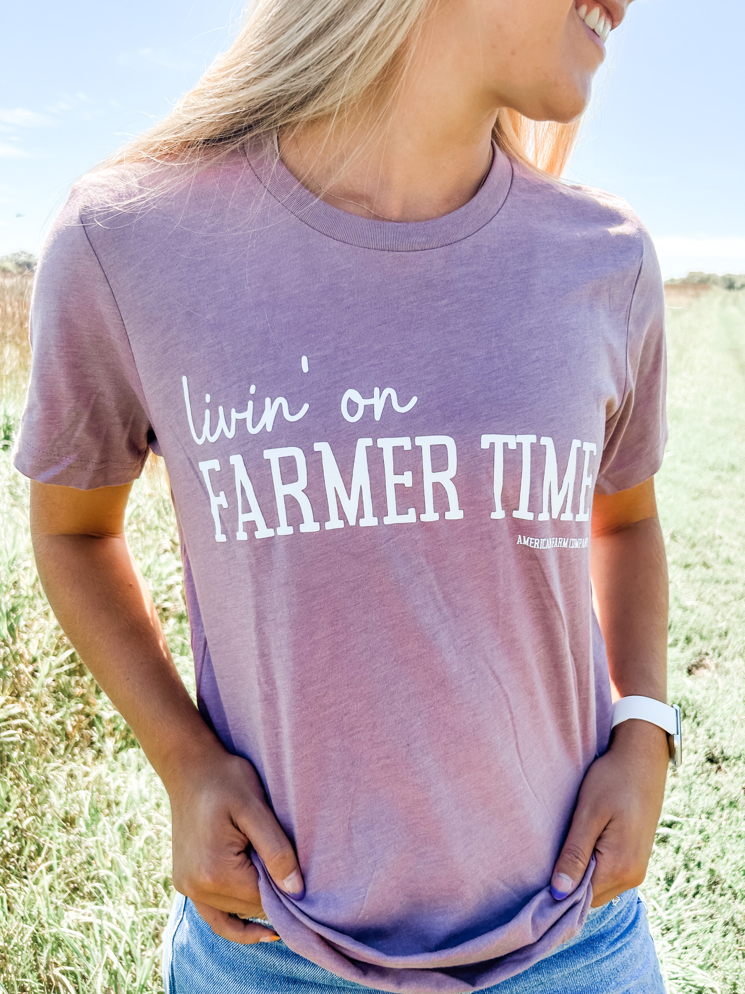 'Livin' on Farmer Time' Tee
