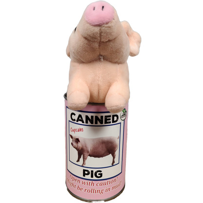 Canned Pig | Plush w/ Jokes